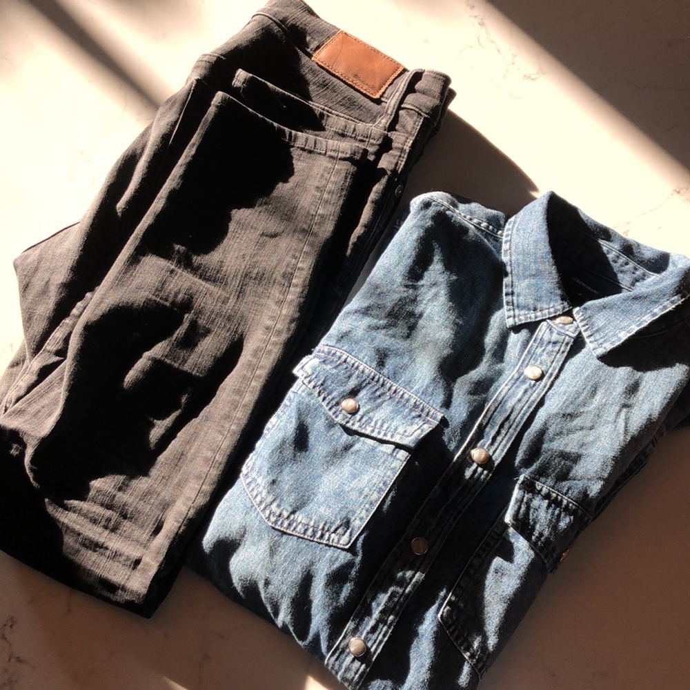 Jcrew chambray button down
